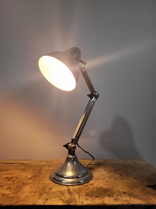 Lampe Super Chrome années 40