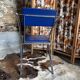 Paire de chaises bleues