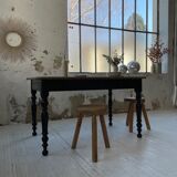 Farm bistro table in oak