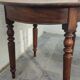 Antique round table 1920 elm