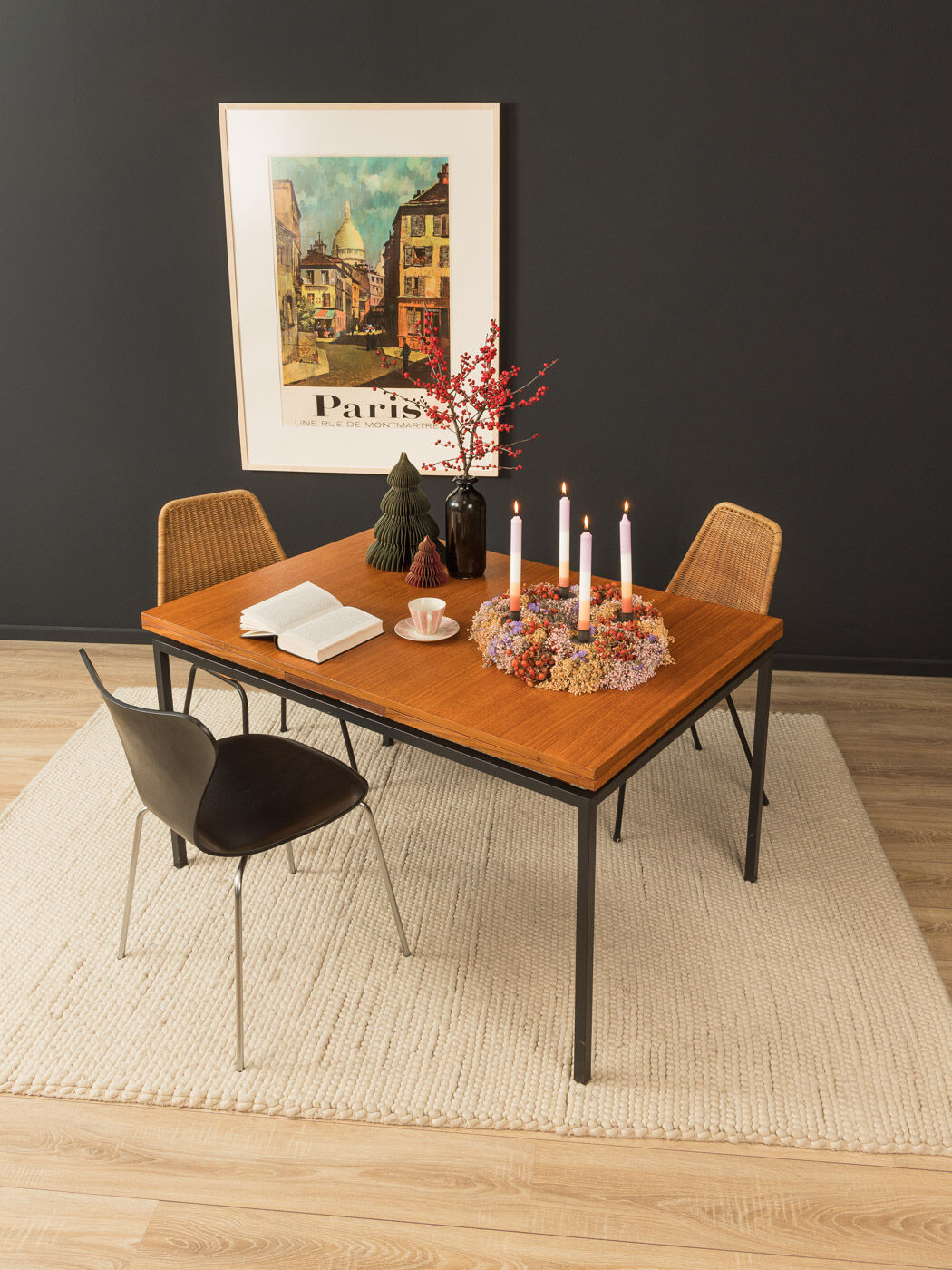 1960s Dining Table, Lübke