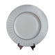 Guy Degrenne serving dish in Limoges porcelain, Venice Day Platinum