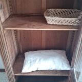 Glass-fronted Parisian wardrobe