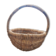 Panier vintage osier tressé