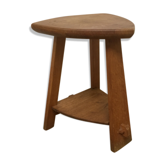 Wooden tripod stool