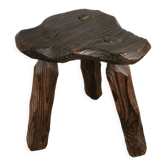 Brutalist tripod stool