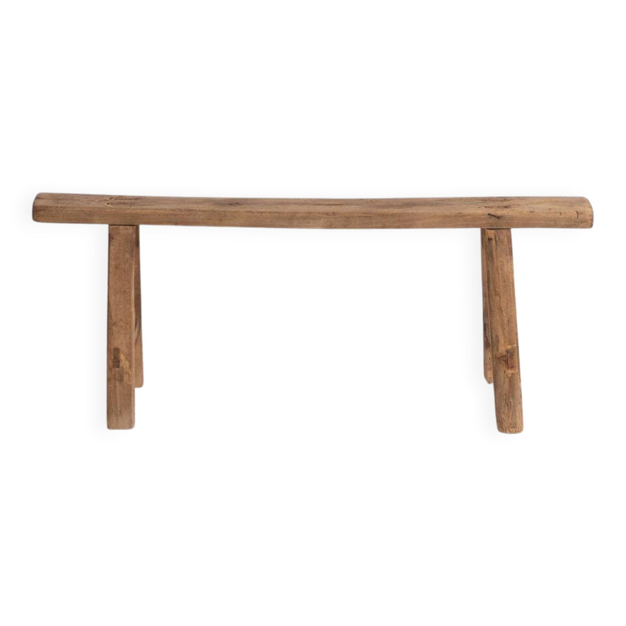 Antique solid wood stool (c.1870) #33