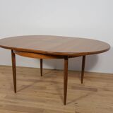 Mid-Century Teak Round Fresco Dining Table from G-Plan, United Knigdom.