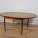 Mid-Century Teak Round Fresco Dining Table from G-Plan, United Knigdom.