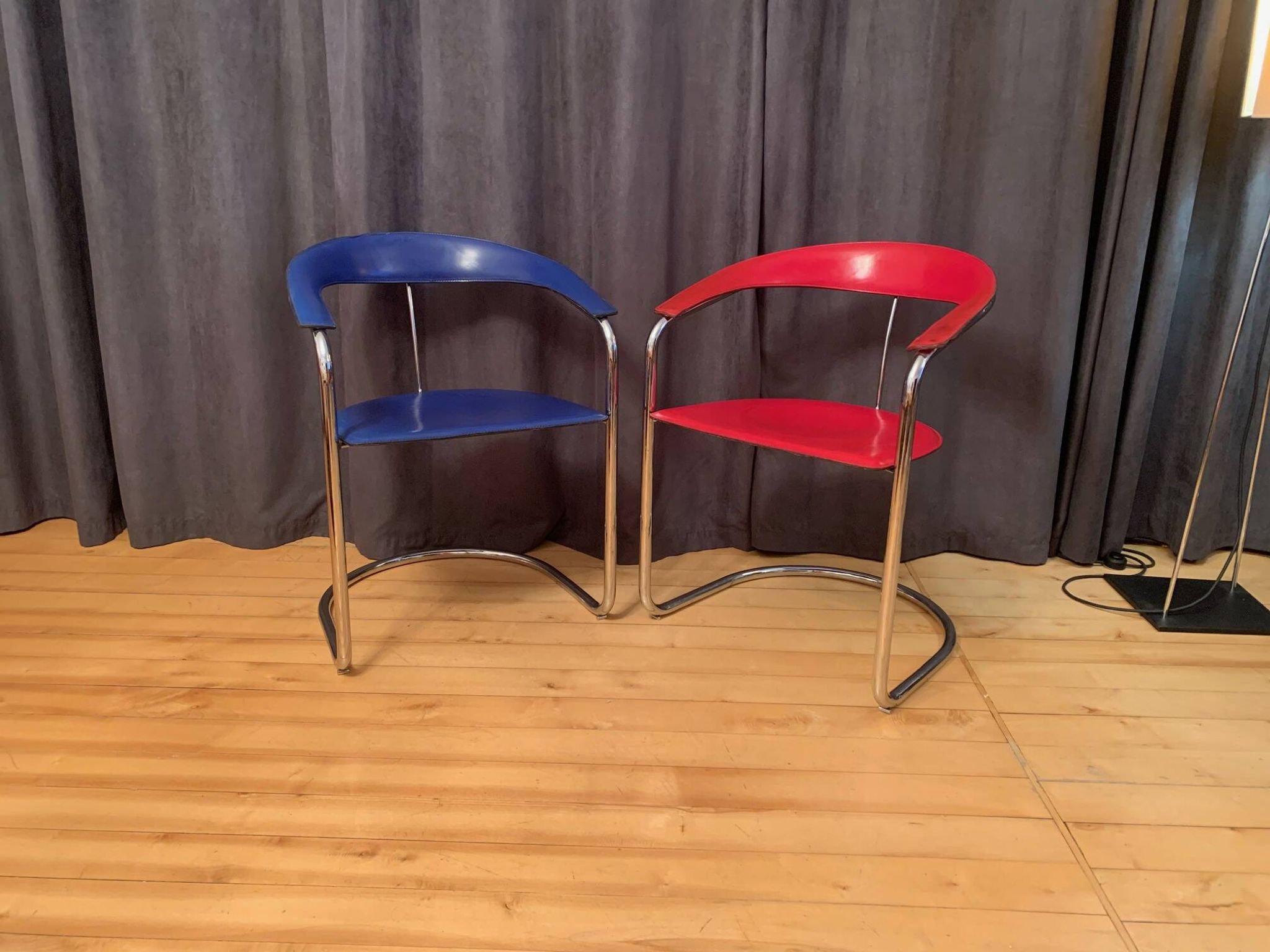 A pair of Canasta chairs, Arrben, Italy, 1970s