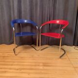 A pair of Canasta chairs, Arrben, Italy, 1970s
