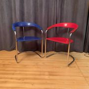 A pair of Canasta chairs, Arrben, Italy, 1970s