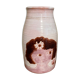 Large vase with decorations of woman Frères Cloutier