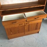Pine bookcase, 90s