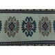 1970s Vintage Turkish Handmade Wool & Cotton Beige Runner Rug 84x402