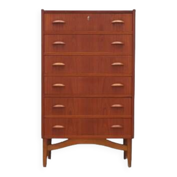 Commode en teck, design danois, années 1970, production : Danemark