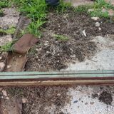 Old Burmese teak mirror