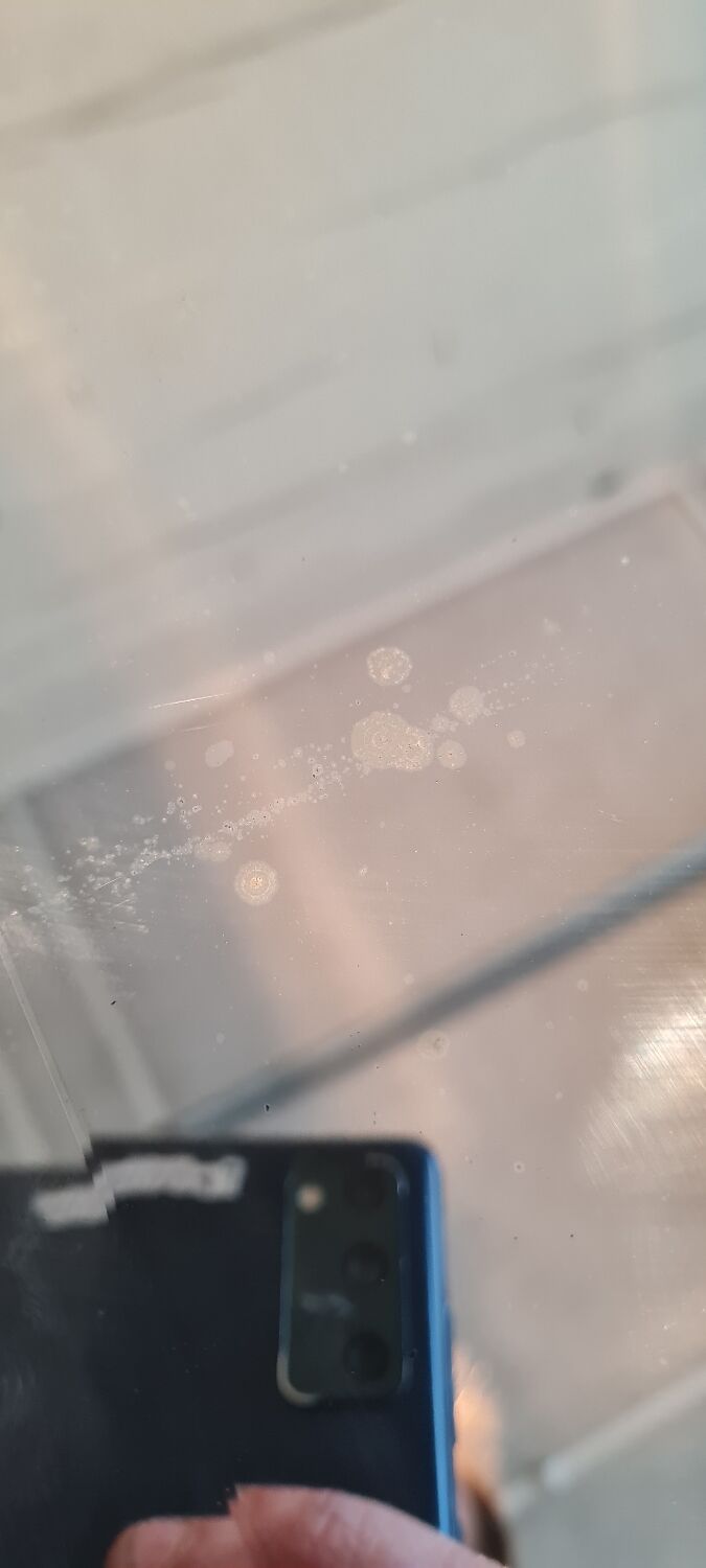 Art Deco beveled mirror