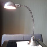 Chrome flexible desk lamp