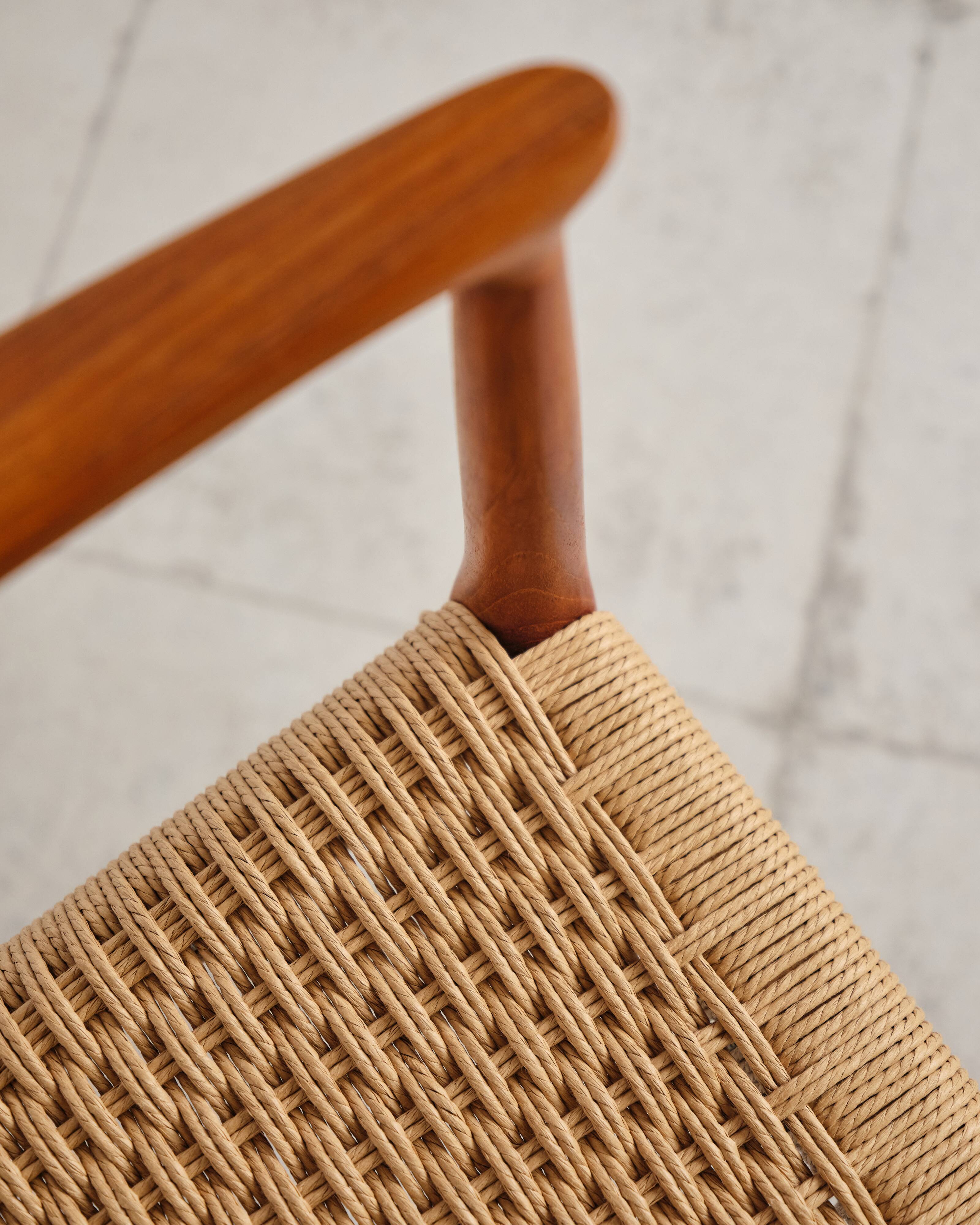 Armchair 56 in teak from the mid-century by Niels O. Møller, J.L. Moller