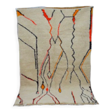 Handmade moroccan berber carpet 256 x 154 cm