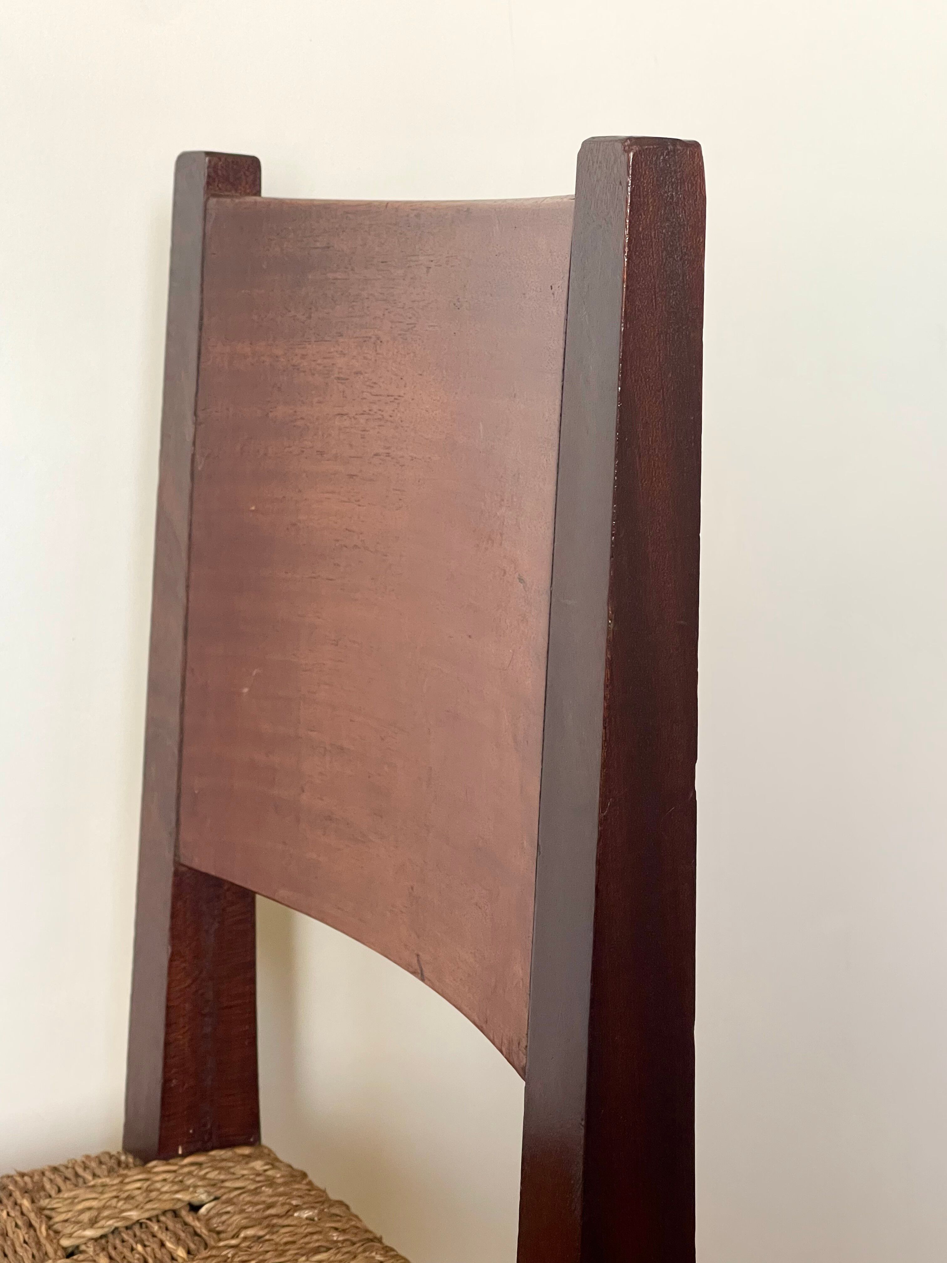 Brutalist chair 1950.