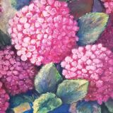 Painting bouquet of flowers