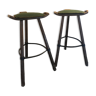 pair of Carl Malmsten style bar stools