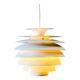 Chandelier de Barcelone 1970 par Bent Karlby pour Lyfa
