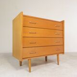 Vintage chest of drawers with 4 drawers, 1960s