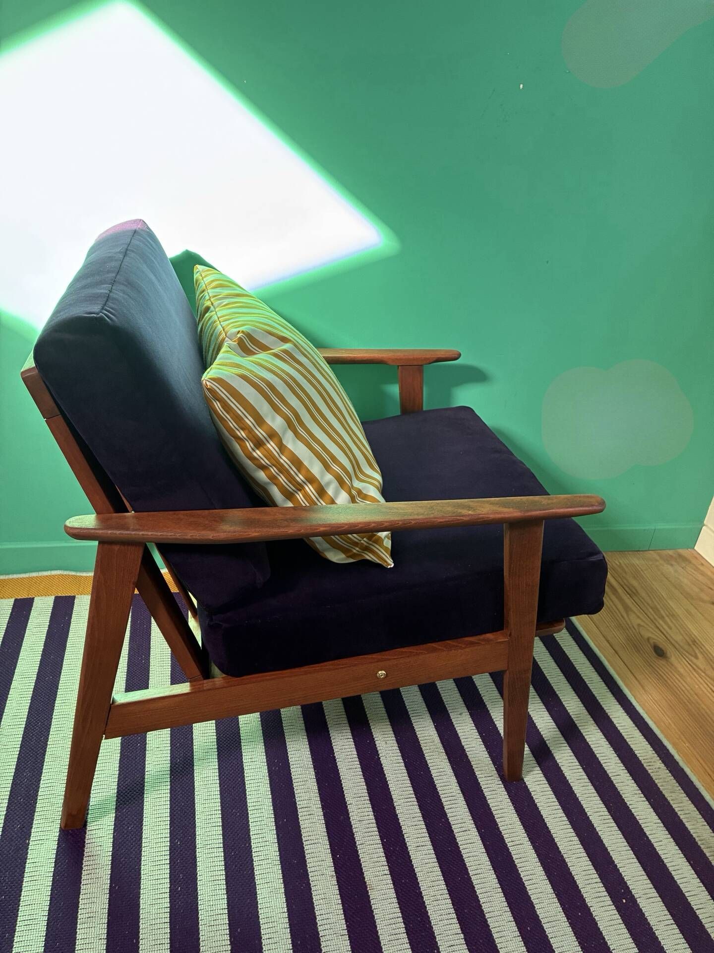 Vintage Scandinavian Armchair - Mid Century