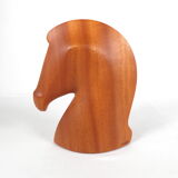 Hermès Samarkand paperweight in new mahogany