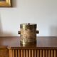 Hollywood regency golden Ice Bucket, France ca. 1970s
