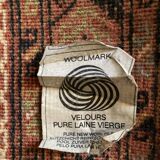 Silk wool rug 260x185cm