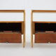 1960s Pair of Bedside Tables by Interier,Czechoslovakia