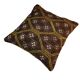 Housse de coussin Kilim turque vintage, 45 x 45 cm