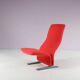 1970s “Concorde” chair by Pierre Paulin for Artifort, Netherlands