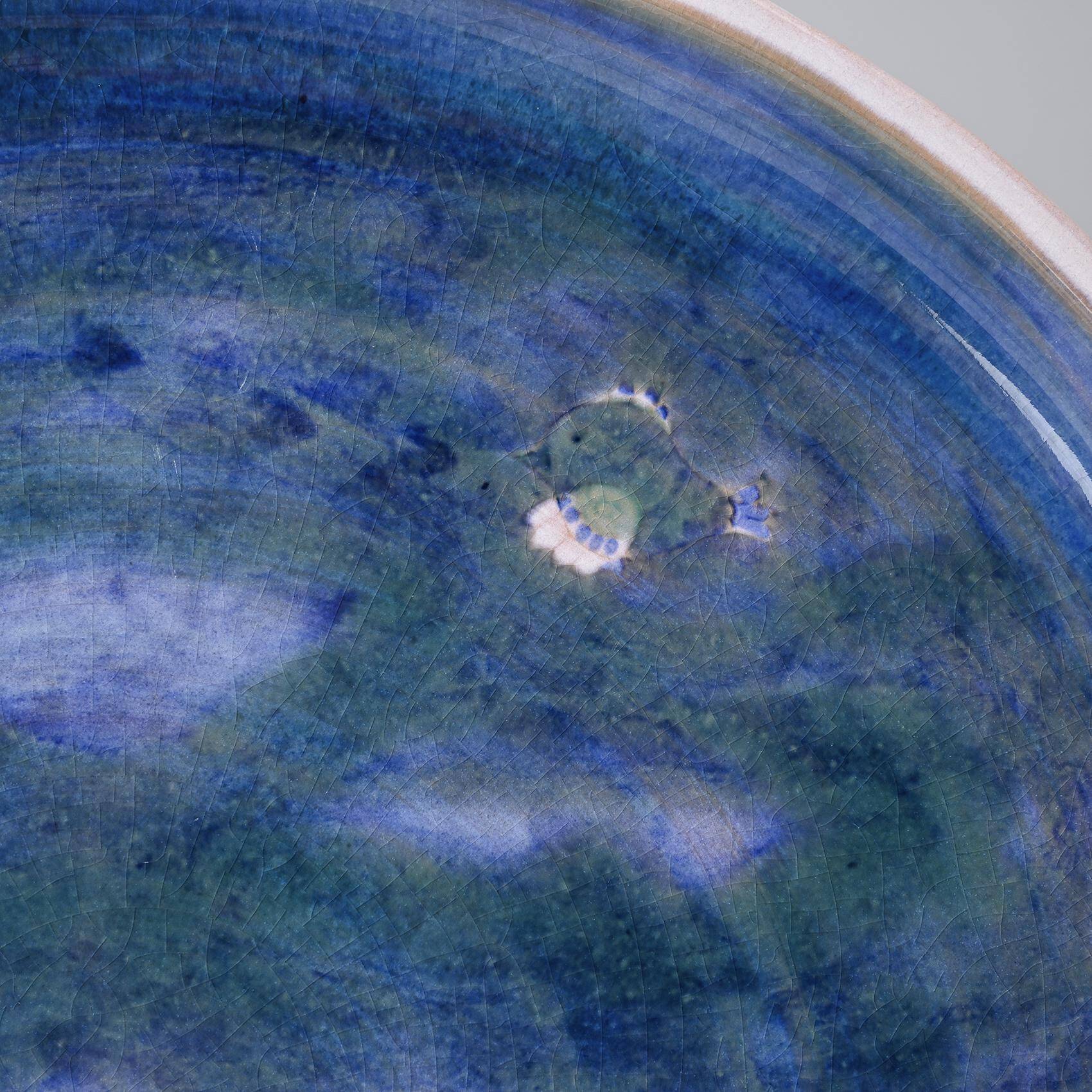 Round dish by Robert and Jean Cloutier, circa 1960