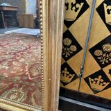 Louis XVI mirror with gold leaf
