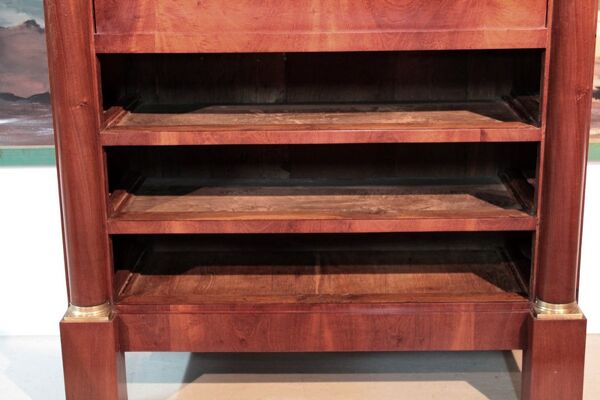 Secrétaire empire en acajou XIXème