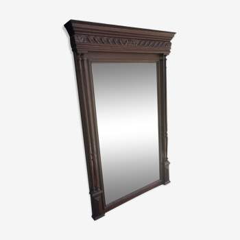 Vintage fireplace mirror