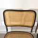 Pair of Marcel Breuer B32 Cesca chairs made in Italy.