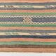 6x11 Wool Vintage Kilim Rug, Ethnic Patterned Rug, 177x332Cm