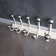 Vintage metal coat rack