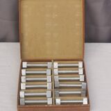 Box of 12 vintage “art-deco” knife holders