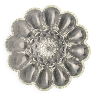 Clear Glass Daisy Dish/Cup