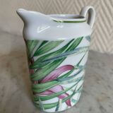 Philippe Deshoulières milk jug with Patrick Frey Hibisc model