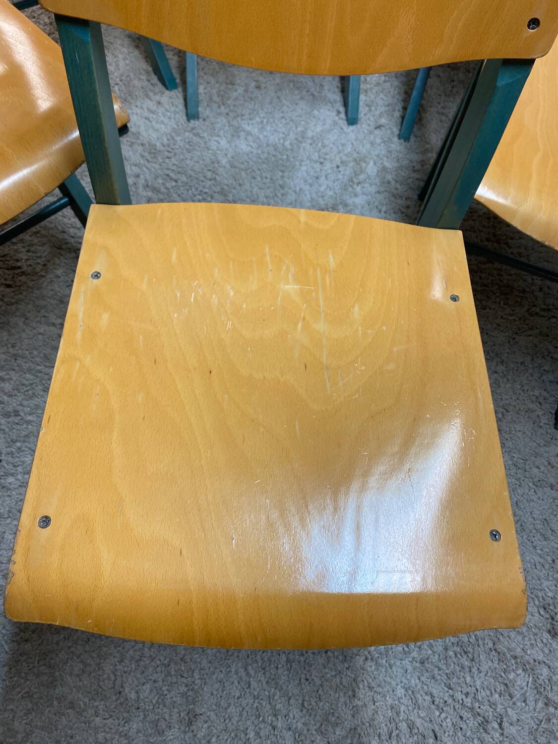 Baumann vintage beech dining chairs