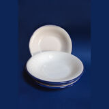 Set of four plates