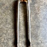 Perrin silver-plated metal ice tongs